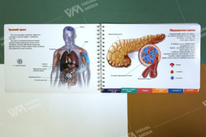 Брошура А5 формату, кріплення металева пружина