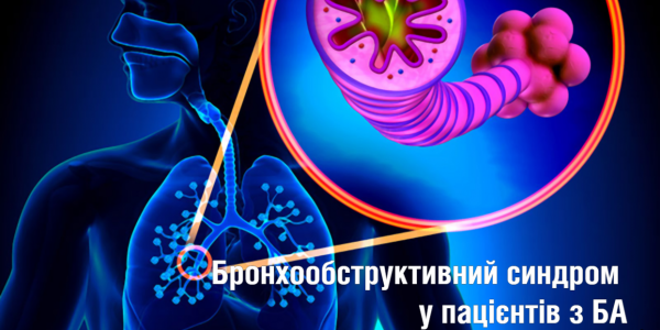 Бронхообструктивний синдром у пацієнтів з БА